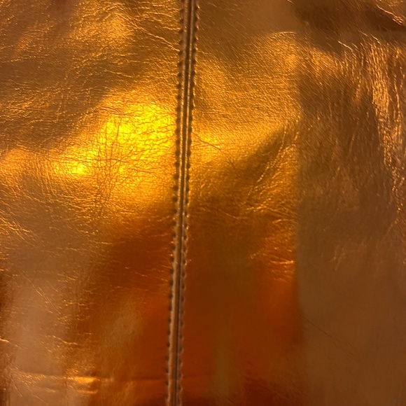 Amylynn metallic orange halter cami NWT - Picture 5 of 13